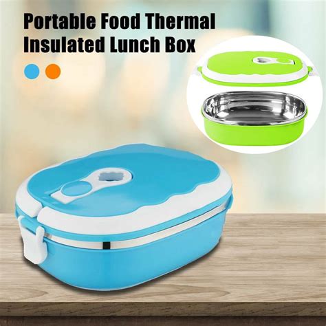 insulated stainless steel lunch box uk|insulated lunch box keep warm.